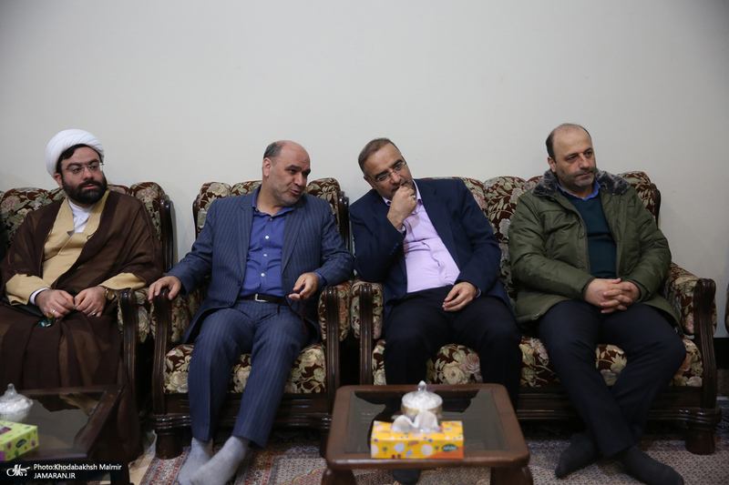 دیدار رئیس، مدیران و جمعی از کارکنان کمیته امداد امام خمینی (ره) با سید حسن خمینی