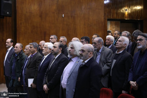 مراسم استاد ممتازی دانشگاه صنعتی شریف با حضور عارف