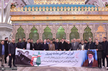 تجدید میثاق جمعی از فعالان اقتصادی و بازاریان با آرمان های امام خمینی (س)