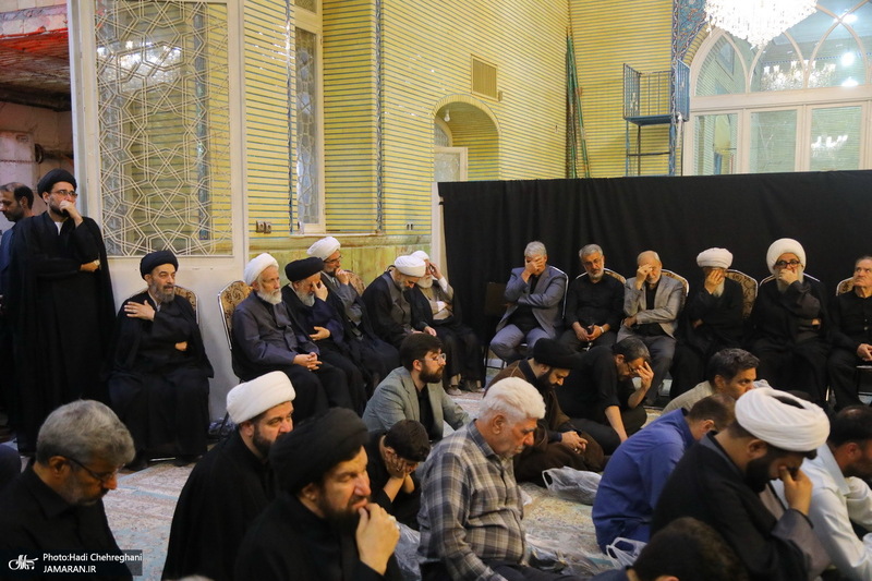 مراسم بزرگداشت همسر مرحوم آیت الله سید حسن طاهری خرم آبادی 