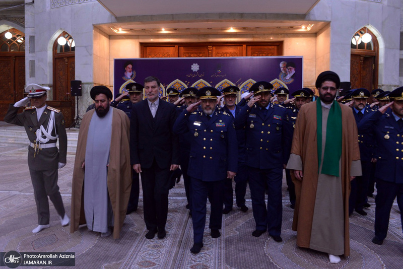 تجدید میثاق فرماندهان نیروی هوایی ارتش با آرمان های حضرت امام(س)