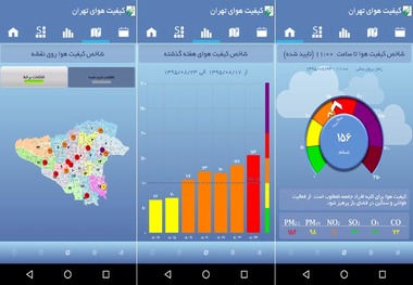 رنگ‌های نمودار آلودگی هوا چه پیامی برای ما دارند؟