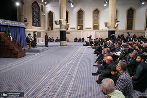 مراسم عزاداری شهادت امام رضا (ع) در حسینیه امام خمینی