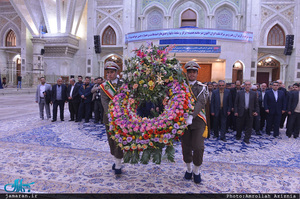 تجدید میثاق مسئولان بنیاد شهید با آرمان های حضرت امام خمینی(س)