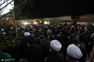 دسته عزاداری شهادت حضرت علی (ع) با حضور آیت‌الله العظمی وحید خراسانی