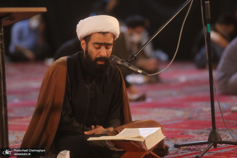 مراسم احیا شب بیست و سوم ماه مباررک رمضان در مصلای قدس قم