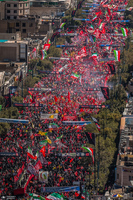 تشییع پیکر مطهر رهبر شهید انقلاب اسلامی در مشهد مقدس
