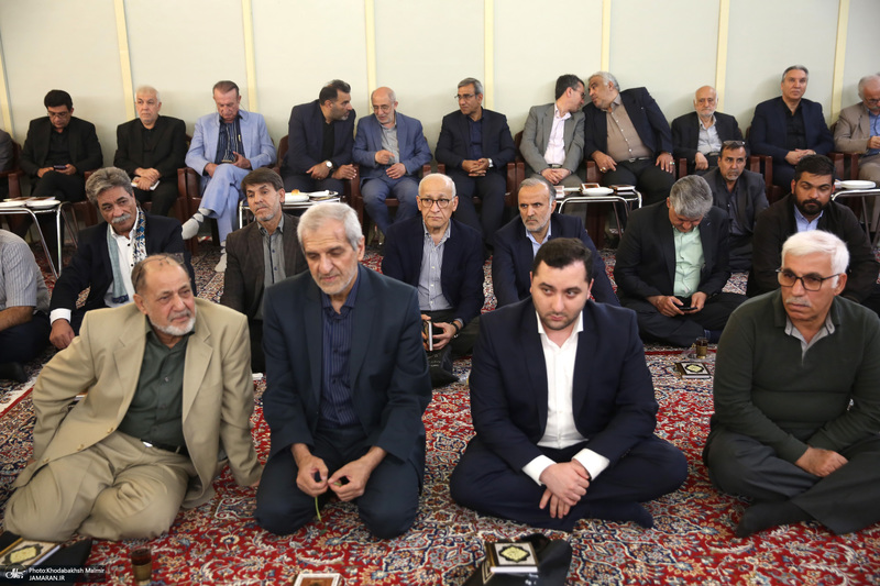 مراسم چهلمین روز درگذشت  همسر محسن مهر علیزاده