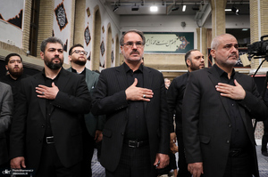 آخرین شب مراسم عزاداری محرم در حسینیه امام خمینی