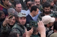 سوریه.بشار اسد در غوطه شرقی