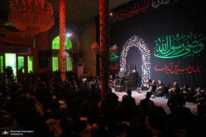 احیای شب بیست و یکم ماه مبارک رمضان در تکیه حاج سید حسن قم