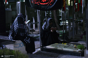 احیای شب بیست و سوم ماه رمضان در گلزار شهدای بهشت زهرا (س)