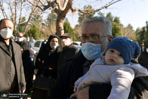 مراسم تشییع و خاکسپاری مرحوم حجت الاسلام و المسلمین سید رضا حسینی امین