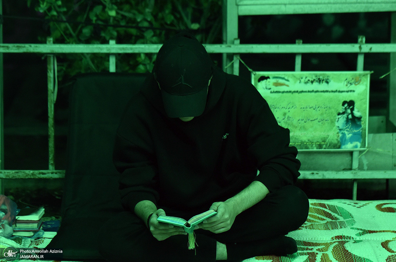 احیای شب بیست و یکم ماه رمضان در گلزار شهدای بهشت زهرا (س)