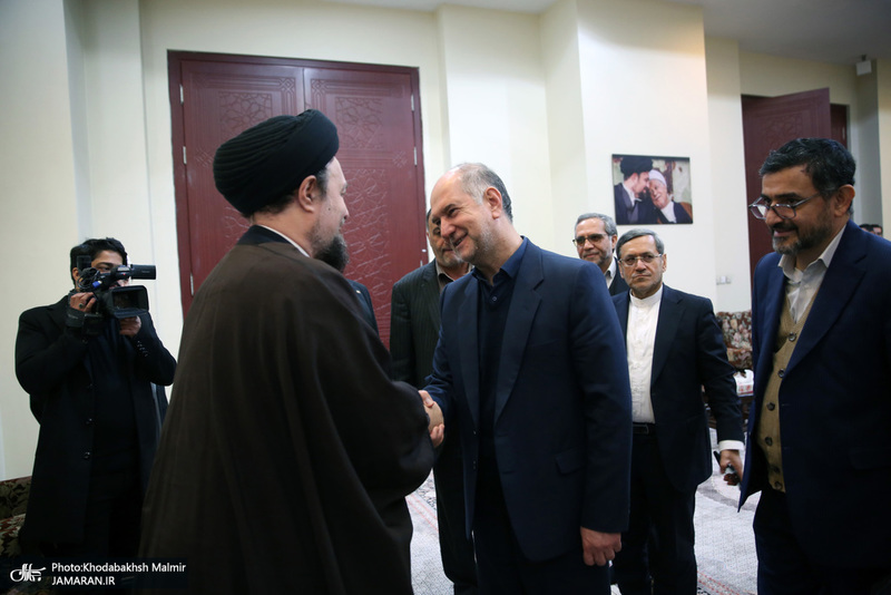 حاشیهتجدید میثاق رئیس و جمعی از نمایندگان مجلس شورای اسلامی با آرمان‌های امام خمینی(س)