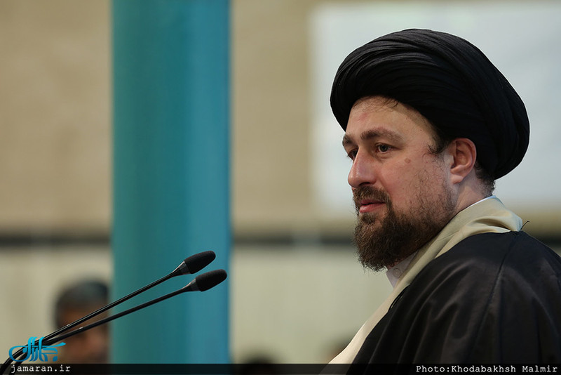 دیدار استاندار و جمعی از مدیران استان تهران با سید حسن خمینی
