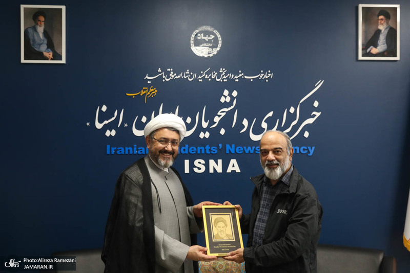 بازدید رییس موسسه تنظیم و نشر آثار امام خمینی (ره) از خبرگزاری ایسنا