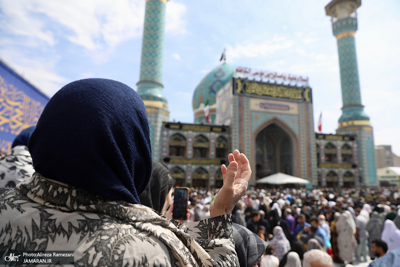 مراسم تحويل سال در آستان حضرت امام زاده صالح (ع)