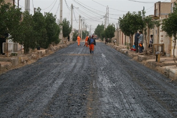 ایجاد زیرساخت ها در کوی مهدیس اهواز در حال انجام است