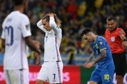 فرانسه روی نوار ناکامی در انتخابی جام جهانی + نتایج کامل