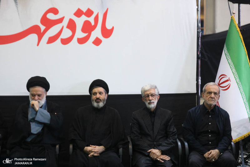 مراسم چهلمین روز تدفین رهبر شهید-2