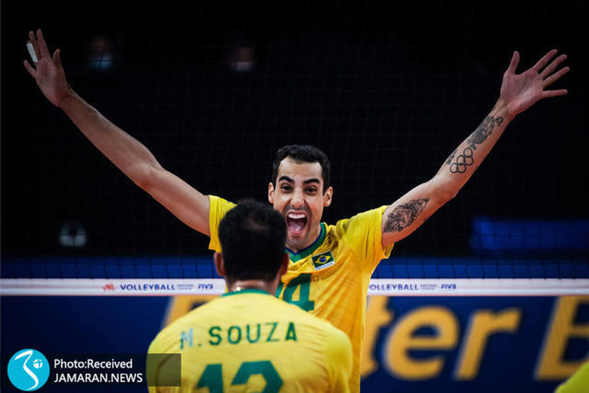 مشخص شدن چهره 4 تیم برتر لیگ ملت های والیبال +جدول و برنامه نیمه نهایی