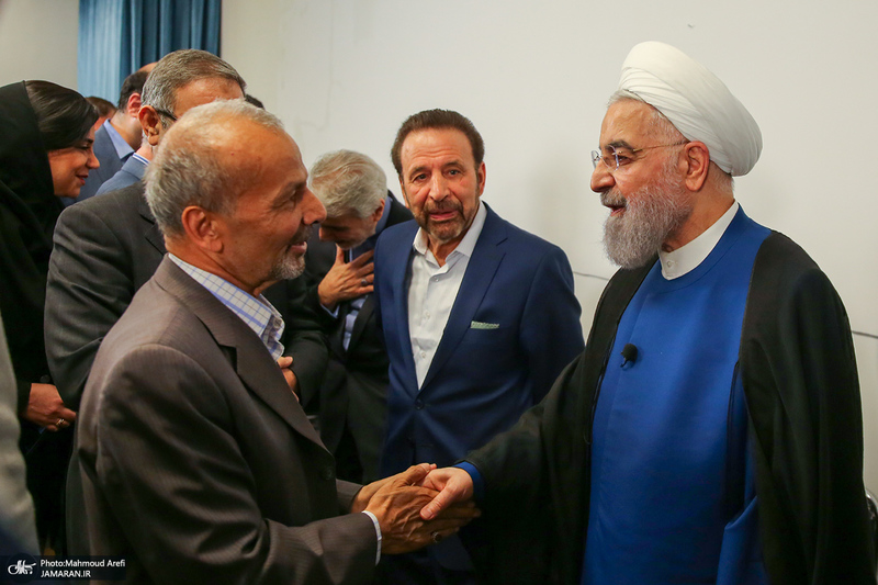 دیدار نوروزی سیاسیون با حسن روحانی