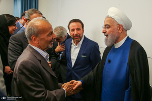 دیدار نوروزی سیاسیون با حسن روحانی