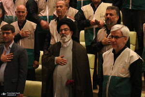 اولین همایش استانی خادمیاران روضوی، رهروان خمینی (س) در خمین