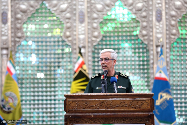 سخنان سردار سرلشکر باقری در مراسم  تجدیدمیثاق فرماندهان و کارکنان نیروهای مسلح با آرمان‌های امام؛ 
