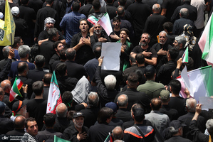 مراسم تشییع شهدای جنگ تحمیلی رژیم صهیونیستی در تهران-6