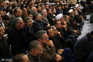 مراسم ترحیم و بزرگداشت آیت‌الله هاشمی شاهرودی(ره) با حضور رهبر معظم انقلاب