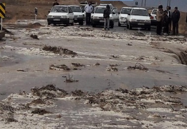 جاده های بخش چغامیش دزفول مسدود شدند