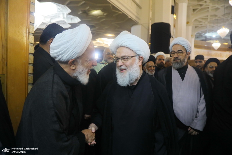 مراسم بزرگداشت رهبر شهید انقلاب در قم-۱