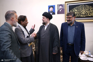 دیدار جمعی از حقوقدانان کشور پاکستان با آیت الله سید حسن خمینی