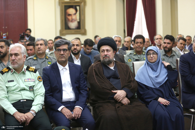 دیدار رئیس و مدیران سازمان حفاظت محیط زیست با سید حسن خمینی