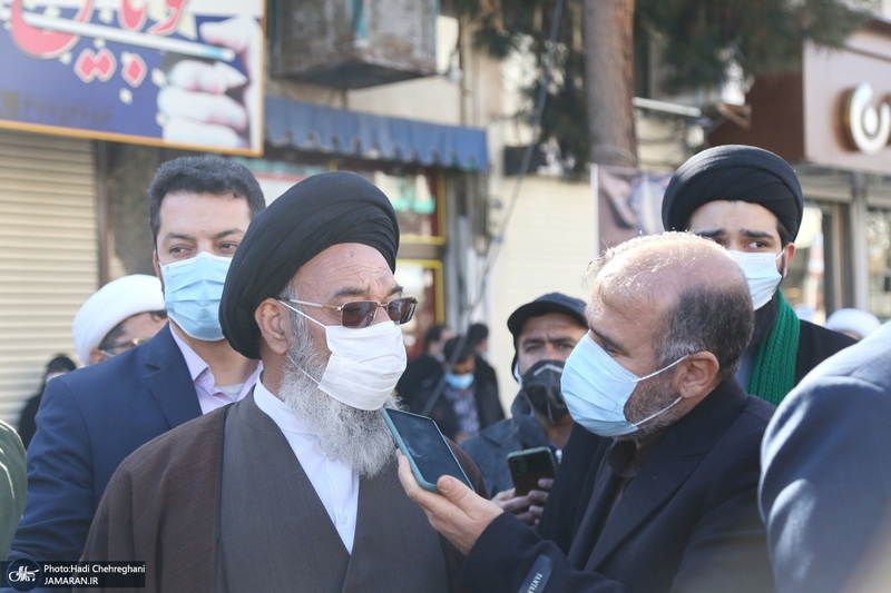 مراسم تشییع آیت الله العظمی صافی گلپایگانی (ره) در قم -1