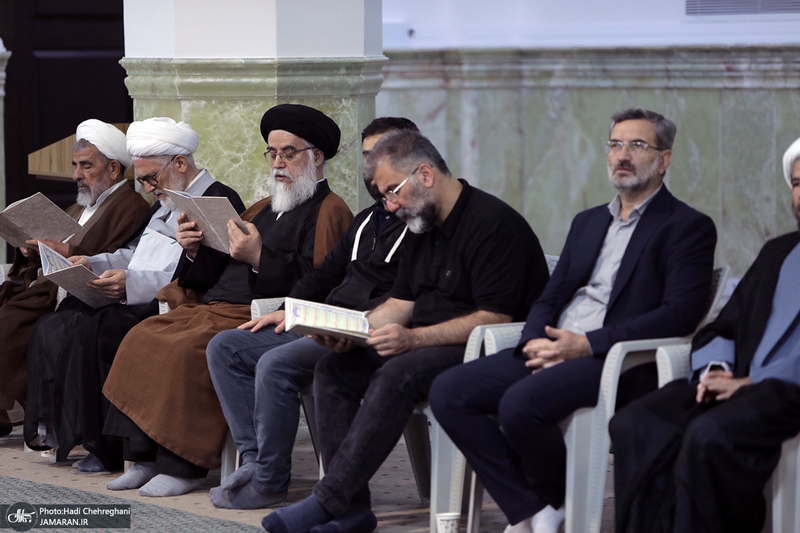 مراسم چهلمین روز درگذشت حجت الاسلام و المسلمین محمدعلی جماعتی در قم