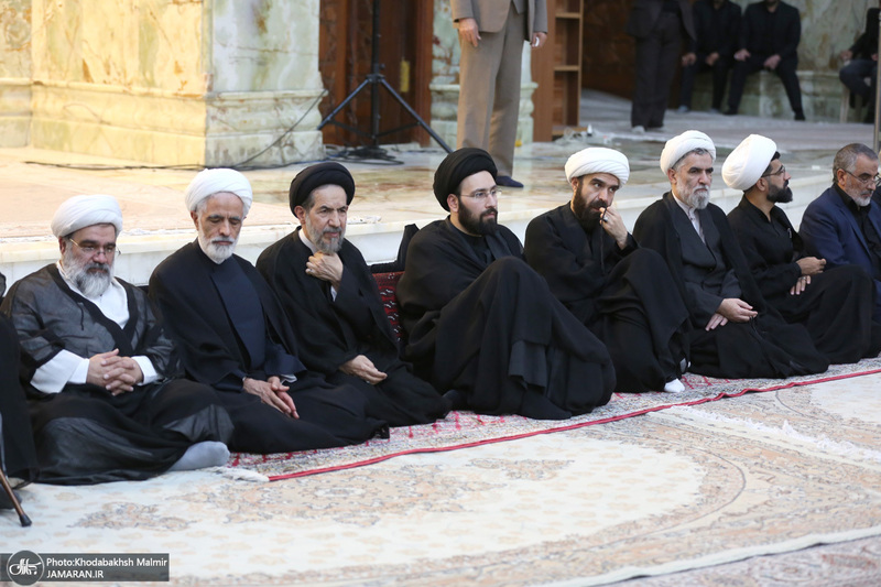 مراسم عزاداری حضرت اباعبدالله الحسین (ع) درحرم مطهر امام خمینی (س)