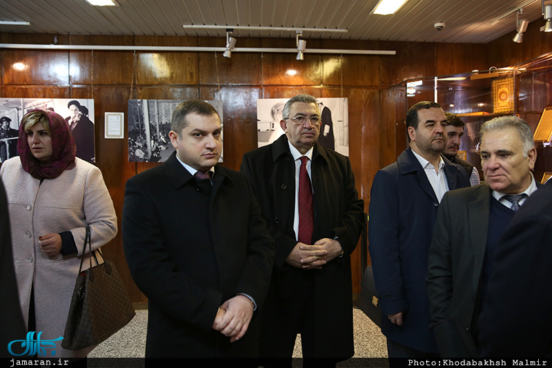 بازدید رئیس کمیته بازرسی کشور ارمنستان از بیت امام خمینی در جماران