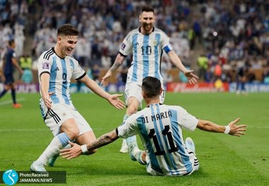 مسی و دیماریا از هلند تا قطر با جام