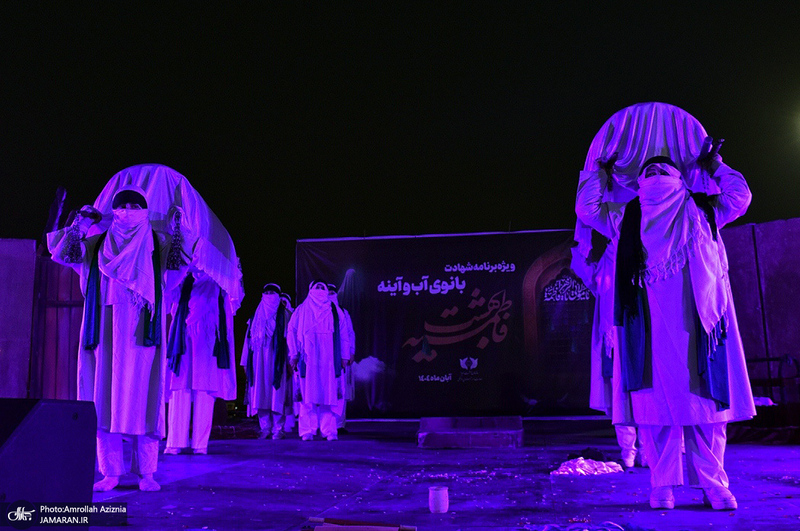 ویژه برنامه شهادت «بانوی آب و آینه» در جوار حرم مطهر امام خمینی (س)