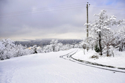 برف مسیر پنج روستای دهدز را مسدود کرد