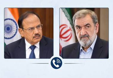 گفتگوی تلفنی سرلشکر رضایی با مشاور امنیت ملی هند