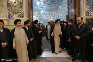 مراسم بزرگداشت آیت الله سیدجعفر خوانساری(ره) با حضور سید حسن خمینی