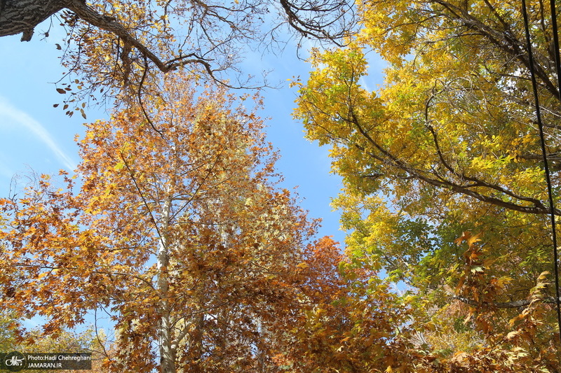 طبیعت پاییزی روستای اَوِل قم