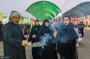 هم قدم با زائران اباعبدالله الحسین (ع)؛ چذابه