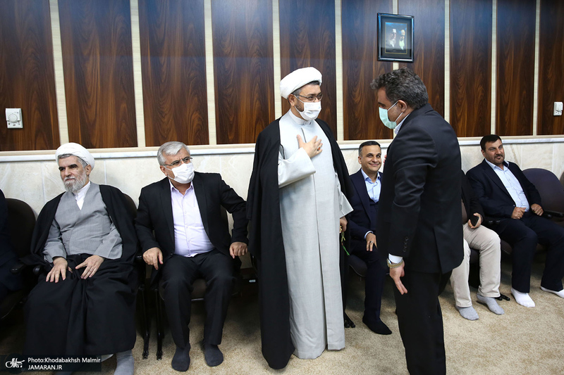 دیدار نوروزی رئیس موسسه تنظیم و نشر آثار امام خمینی (س) با کارکنان موسسه