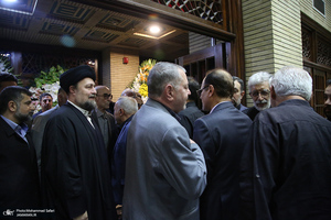 مراسم بزرگداشت مادر غلامعلی حدادعادل - 1