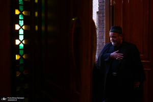 مراسم تشییع پیکر پیر غلام اهل بیت (س) حاج حسین عرب